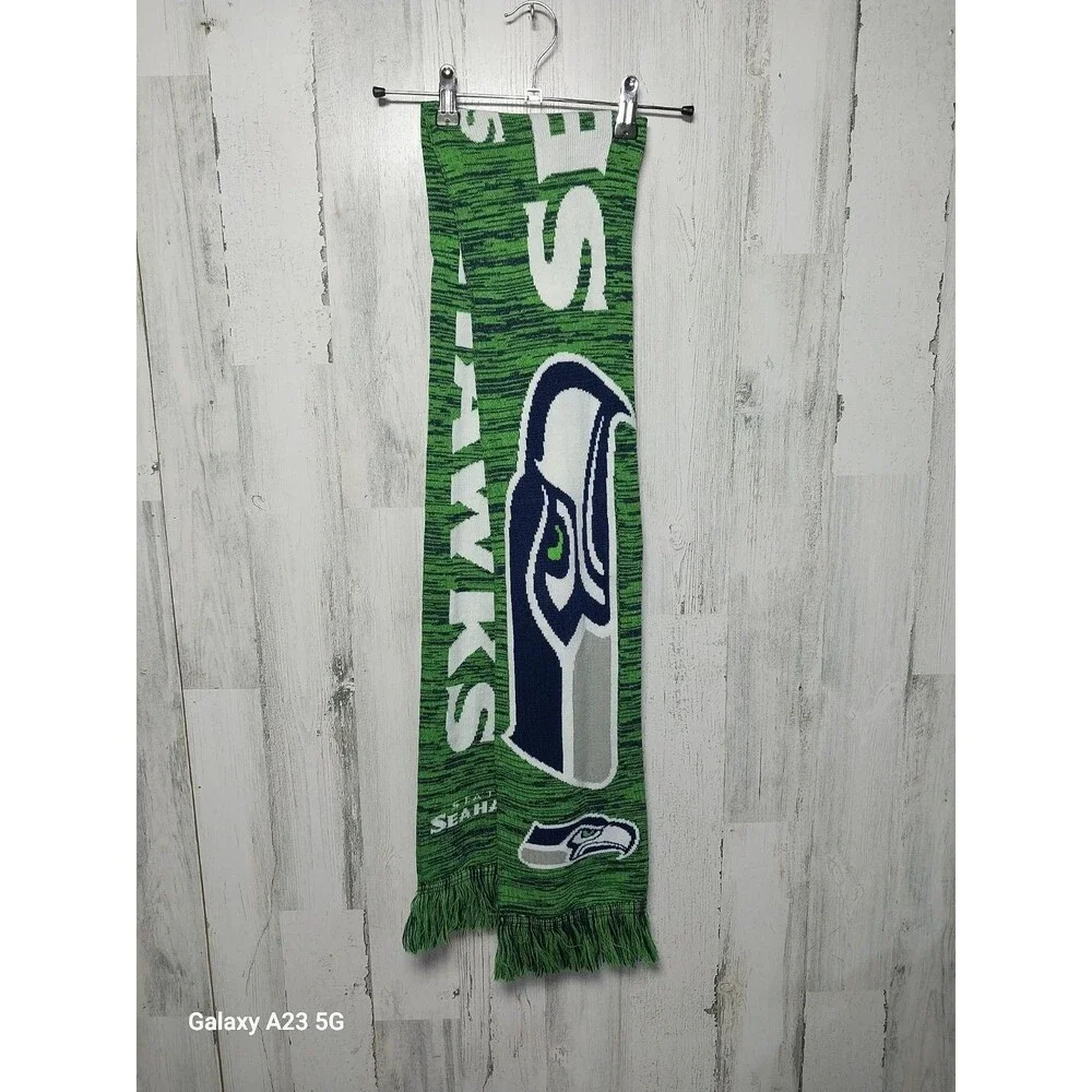 Seattle Seahawks Wordmark Colorblend Scarf By FOCO